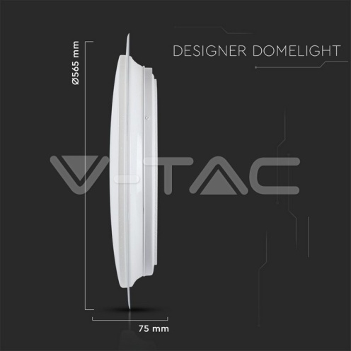 60W LED Плафон С Дистанционно Димиращ Ринг Ф555 - изглед 4 - rZ commerce 60W LED Плафон С Дистанционно Димиращ Ринг Ф555 - изглед 4