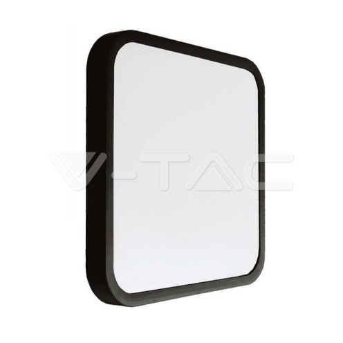36W LED Плафон Сензор SAMSUNG Чип 4000K Квадрат Черна Рамка IP44 - изглед 3 - rZ commerce 36W LED Плафон Сензор SAMSUNG Чип 4000K Квадрат Черна Рамка IP44 - изглед 3