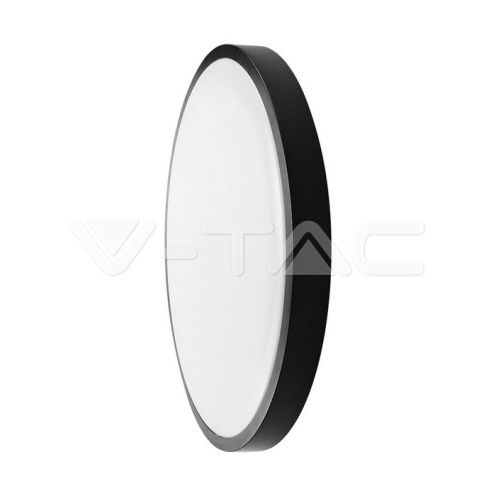 18W LED плафон сензор SAMSUNG Чип 4000K кръг черна рамка IP44 - изглед 2 - rZ commerce 18W LED плафон сензор SAMSUNG Чип 4000K кръг черна рамка IP44 - изглед 2