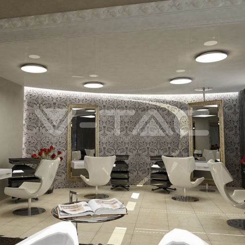 LED Плафониета - 40W SMART Ф350 Звезди Топла + Студена Светлина - изглед 3 - rZ commerce LED Плафониета - 40W SMART Ф350 Звезди Топла + Студена Светлина - изглед 3