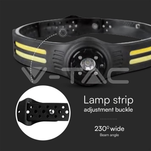3W SMD + 5W COB Силиконов Челник IP44 - изглед 5 - rZ commerce 3W SMD + 5W COB Силиконов Челник IP44 - изглед 5