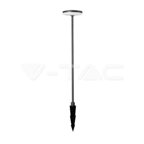 12W LED Градинско Колче D150xH800 3000K Антрацит IP65 - изглед 4