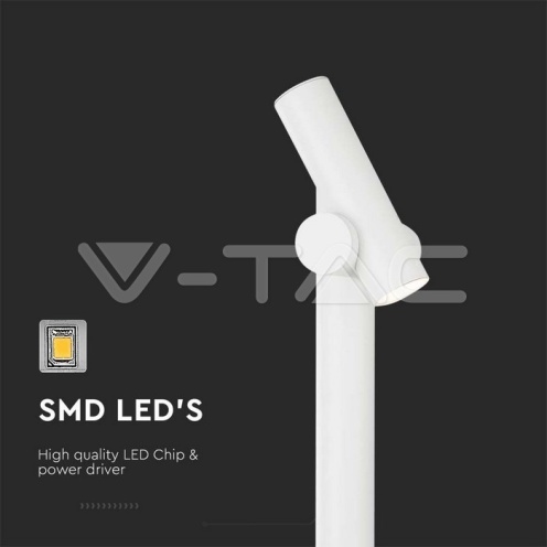 2x2.6W Наземен Спот 1м. Бял 3000К IP44 - изглед 8