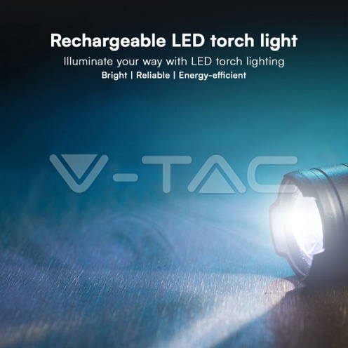 10W SMD LED Презаредимо Фенерче IP44 1000lm - изглед 3 - rZ commerce 10W SMD LED Презаредимо Фенерче IP44 1000lm - изглед 3