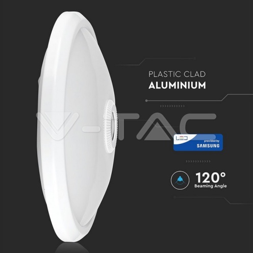 LED Плафониера SAMSUNG ЧИП - 12W Сензор 3000К - изглед 10 - rZ commerce LED Плафониера SAMSUNG ЧИП - 12W Сензор 3000К - изглед 10