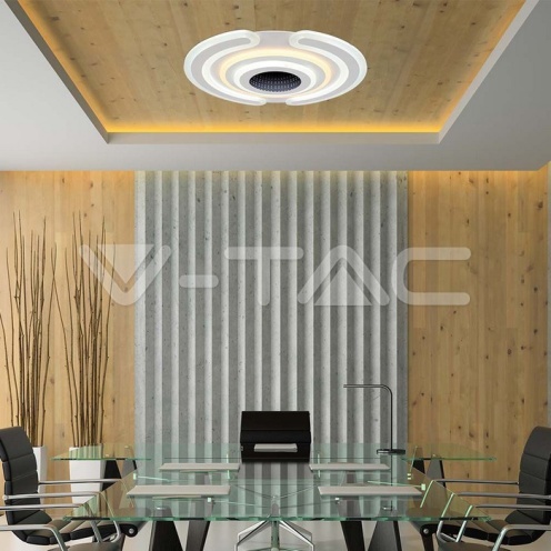 95W LED Осветител За Таван (52*5CM)3000K+6000K Димираща + Дистанционно - изглед 9 - rZ commerce 95W LED Осветител За Таван (52*5CM)3000K+6000K Димираща + Дистанционно - изглед 9