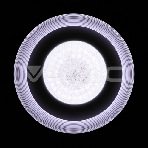 48W LED Плафон С Дистанционно 3в 1 Димиращ Кристал - изглед 11 - rZ commerce 48W LED Плафон С Дистанционно 3в 1 Димиращ Кристал - изглед 11