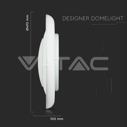 48W LED Плафон С Дистанционно 3в 1 Димиращ Кристал - изглед 7 - rZ commerce 48W LED Плафон С Дистанционно 3в 1 Димиращ Кристал - изглед 7
