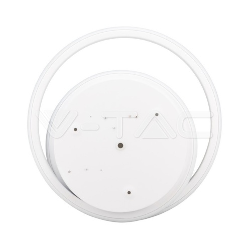 LED Осветител 38W Плафон 4000K Бял Двоен Кръг - изглед 2 - rZ commerce LED Осветител 38W Плафон 4000K Бял Двоен Кръг - изглед 2