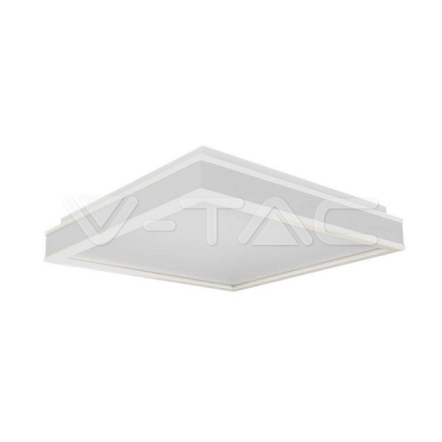 LED Осветител 38W Плафон 4000K Квадрат Бяла Рамка - изглед 1 - rZ commerce LED Осветител 38W Плафон 4000K Квадрат Бяла Рамка - изглед 1