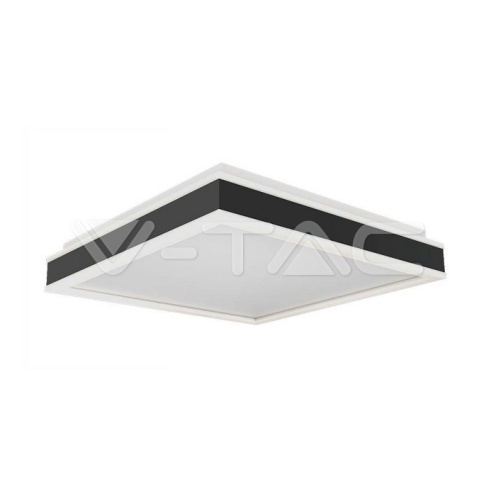 LED Осветител 38W Плафон 4000K Квадрат Черна Рамка - изглед 1 - rZ commerce LED Осветител 38W Плафон 4000K Квадрат Черна Рамка - изглед 1