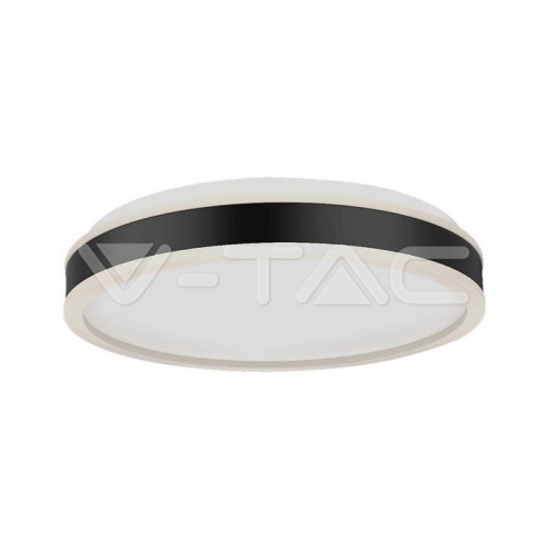 LED Осветител 42W Плафон 4000K Кръг Черен - изглед 1