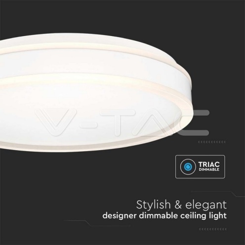 LED Осветител 42W Плафон 4000K Кръг Бял - изглед 3 - rZ commerce LED Осветител 42W Плафон 4000K Кръг Бял - изглед 3