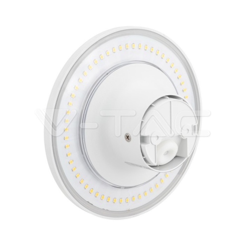 18W LED Плафон Кръг Бяла Рамка 4000К - изглед 4 - rZ commerce 18W LED Плафон Кръг Бяла Рамка 4000К - изглед 4