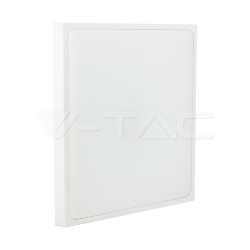 30W LED Плафон Квадрат Микровълнов Сензор Бяла Рамка 4000К IP44 - изглед 2 - rZ commerce 30W LED Плафон Квадрат Микровълнов Сензор Бяла Рамка 4000К IP44 - изглед 2