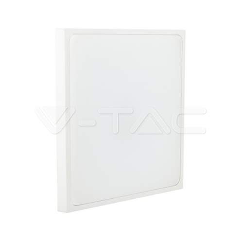 24W LED Плафон Квадрат Микровълнов Сензор Бяла Рамка 4000К IP44 - изглед 2 - rZ commerce 24W LED Плафон Квадрат Микровълнов Сензор Бяла Рамка 4000К IP44 - изглед 2