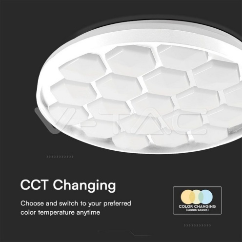 LED плафон 30-60-30W кошер 3в1 с дистанционно 6000lm - изглед 4 - rZ commerce LED плафон 30-60-30W кошер 3в1 с дистанционно 6000lm - изглед 4