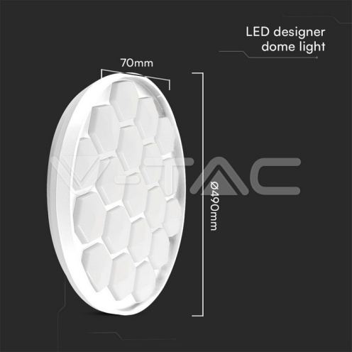 LED плафон 30-60-30W кошер 3в1 с дистанционно 6000lm - изглед 8 - rZ commerce LED плафон 30-60-30W кошер 3в1 с дистанционно 6000lm - изглед 8