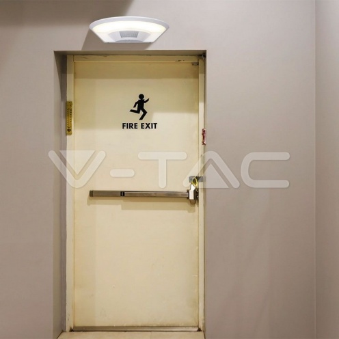 10W LED Тяло Със Сензор SAMSUNG Чип 3 в 1 IP54 Бяло Тяло - изглед 2 - rZ commerce 10W LED Тяло Със Сензор SAMSUNG Чип 3 в 1 IP54 Бяло Тяло - изглед 2