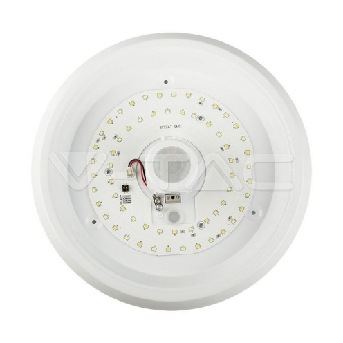 12W LED Плафон Със Сензор SAMSUNG CHIP 3IN1 Кръг Бяло Тяло 900lm - изглед 8 - rZ commerce 12W LED Плафон Със Сензор SAMSUNG CHIP 3IN1 Кръг Бяло Тяло 900lm - изглед 8
