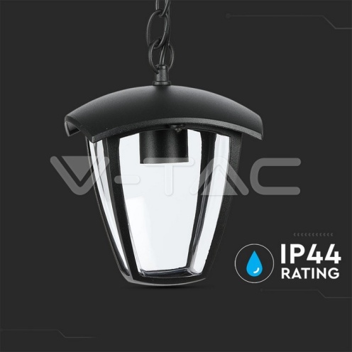 Градинска Висяща Лампа E27 Черен IP44 - изглед 3