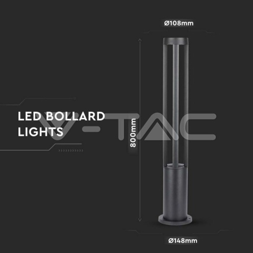 10W Стенна Лампа Черно Тяло 80см 5000К - изглед 7 - rZ commerce 10W Стенна Лампа Черно Тяло 80см 5000К - изглед 7