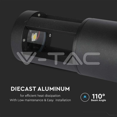 10W LED Наземна Лампа Черно Тяло 25см 5000К - изглед 4 - rZ commerce 10W LED Наземна Лампа Черно Тяло 25см 5000К - изглед 4