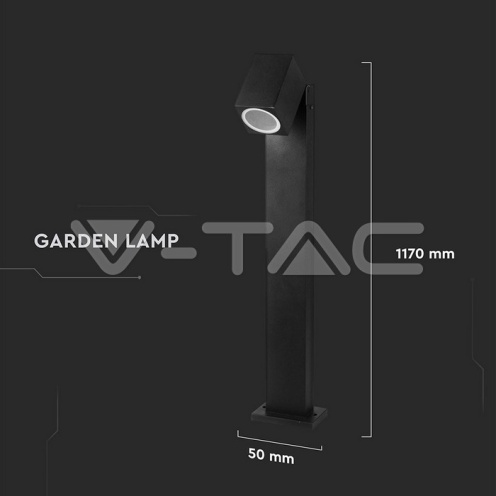 Фасадно Тяло За Стена GU10 Bollard Регулируемо Една Посока IP44 - изглед 5 - rZ commerce Фасадно Тяло За Стена GU10 Bollard Регулируемо Една Посока IP44 - изглед 5