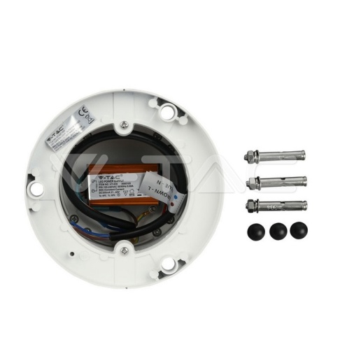 10W Стенна Лампа Бяло Тяло 25см 3000К - изглед 2 - rZ commerce 10W Стенна Лампа Бяло Тяло 25см 3000К - изглед 2