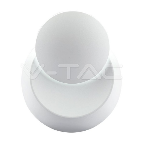 6W Аплик Bridglux Chip Бяло Тяло Кръг 4000K - изглед 10