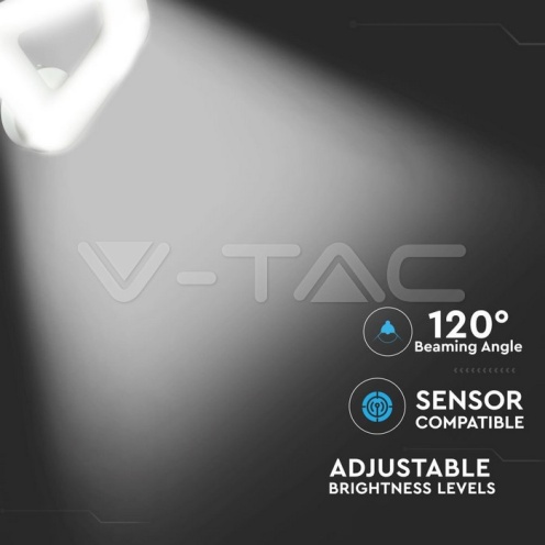 20W LED Стенна Лампа Бяла Димираща 3000K - изглед 1 - rZ commerce 20W LED Стенна Лампа Бяла Димираща 3000K - изглед 1