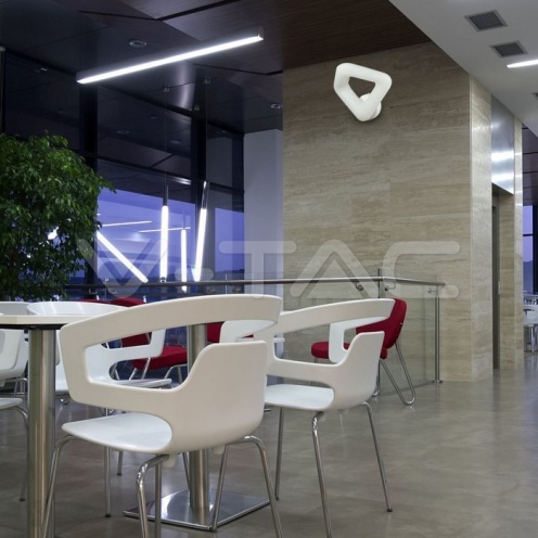 20W LED Стенна Лампа Бяла Димираща 3000K - изглед 4 - rZ commerce 20W LED Стенна Лампа Бяла Димираща 3000K - изглед 4