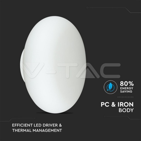 40W LED Стенна Лампа Бяла Димираща 3000K - изглед 7 - rZ commerce 40W LED Стенна Лампа Бяла Димираща 3000K - изглед 7