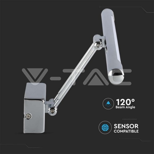 12W LED Лампа За Картина Хром 3000К ф640 - изглед 5 - rZ commerce 12W LED Лампа За Картина Хром 3000К ф640 - изглед 5