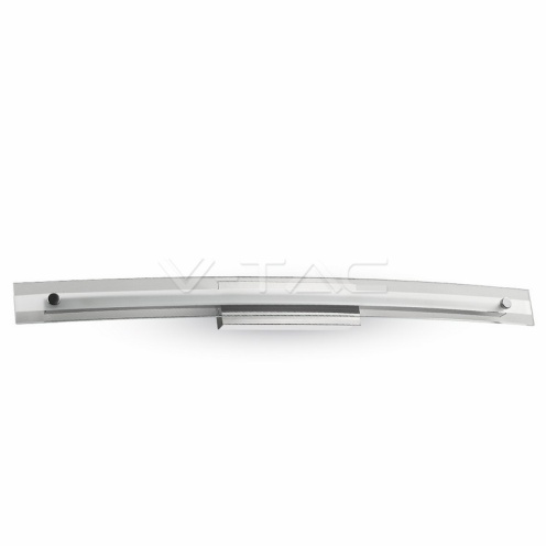 12W LED Стенна/Таванна Лампа Стъкло/Хром 4000К - изглед 4 - rZ commerce 12W LED Стенна/Таванна Лампа Стъкло/Хром 4000К - изглед 4
