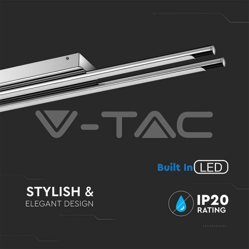 36W LED Стенна/Таванна Лампа Хром 4000К - изглед 3 - rZ commerce 36W LED Стенна/Таванна Лампа Хром 4000К - изглед 3