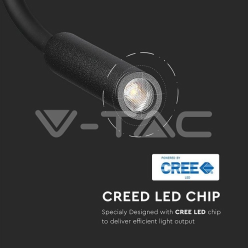 3W LED Стенна Лампа Спалня Черна 3000К - изглед 6 - rZ commerce 3W LED Стенна Лампа Спалня Черна 3000К - изглед 6