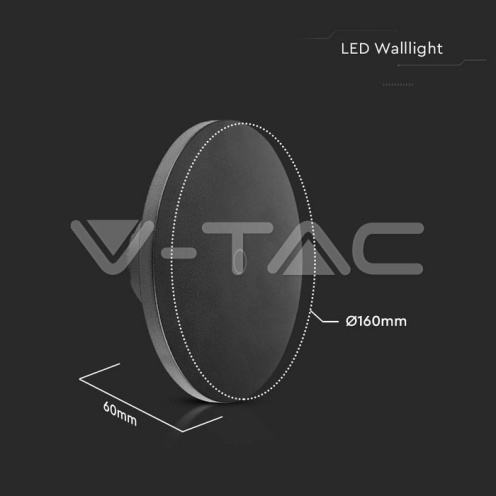 12W LED Стенна Лампа 3в1 Черна Димираща - изглед 5 - rZ commerce 12W LED Стенна Лампа 3в1 Черна Димираща - изглед 5