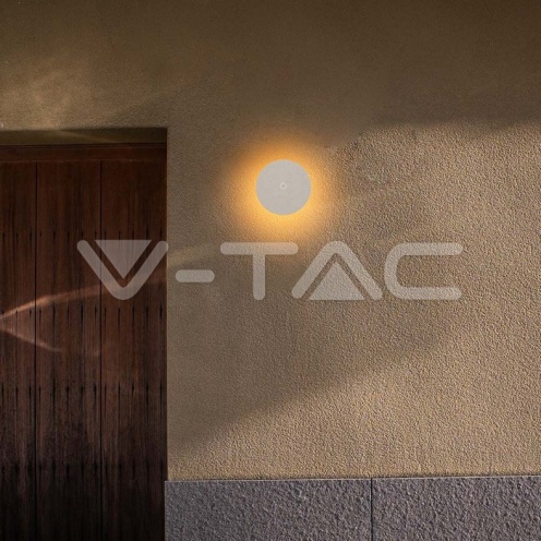 12W LED Стенна Лампа 3в1 Бяла Димираща - изглед 7 - rZ commerce 12W LED Стенна Лампа 3в1 Бяла Димираща - изглед 7