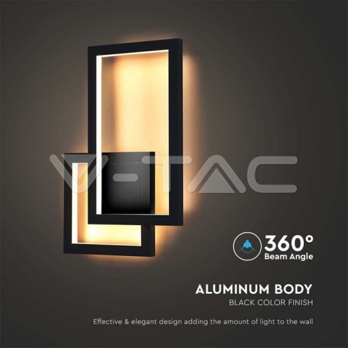 20W Стенна Лампа Черно Тяло 4000K IP54 - изглед 5 - rZ commerce 20W Стенна Лампа Черно Тяло 4000K IP54 - изглед 5