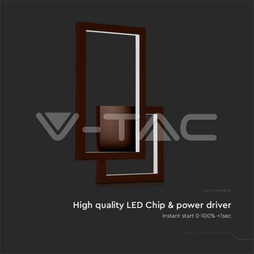 20W Стенна Лампа Corten 3000K IP54 - изглед 4