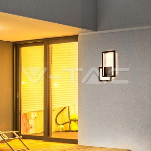 20W Стенна Лампа Corten 3000K IP54 - изглед 7