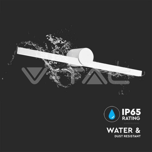 LED 10W осв. за огледало 3000К бял - изглед 2