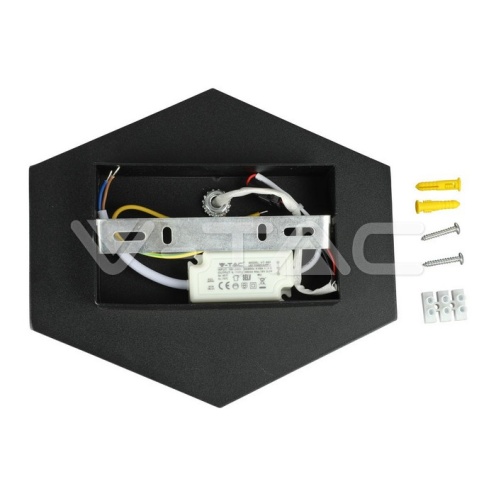 3W Стенна Лампа Bridglux Chip Черно Тяло 4000K - изглед 9