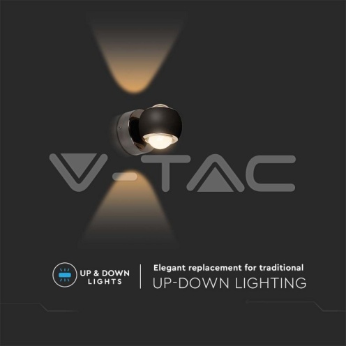 10W LED Стенна Лампа Черно Тяло 3000K - изглед 7 - rZ commerce 10W LED Стенна Лампа Черно Тяло 3000K - изглед 7