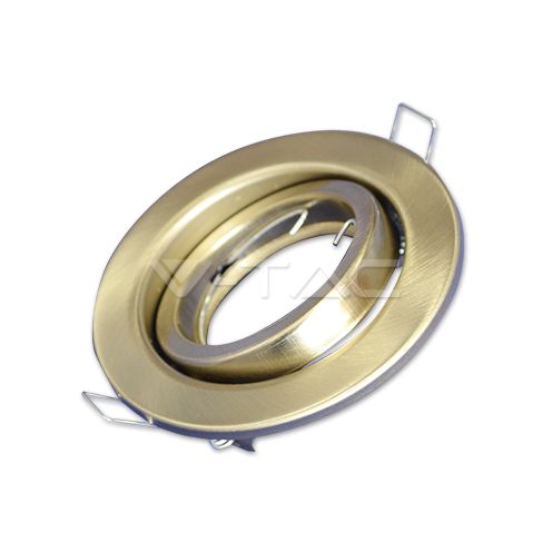 GU10 Корпус Луна Кръг Оринтируема Сатен Никел - изглед 6 - rZ commerce GU10 Корпус Луна Кръг Оринтируема Сатен Никел - изглед 6