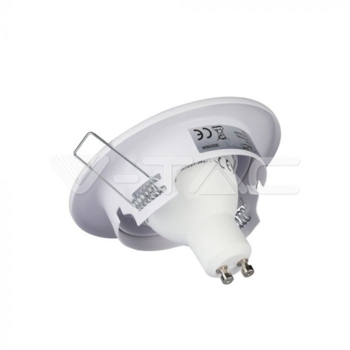GU10 Корпус Луна Кръг Оринтируема Бяла - изглед 5 - rZ commerce GU10 Корпус Луна Кръг Оринтируема Бяла - изглед 5