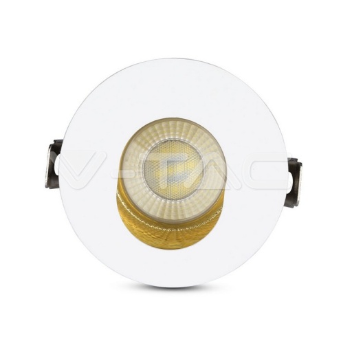 GU10 Отливка Кръг Бяло+Златно VT-874 - изглед 3 - rZ commerce GU10 Отливка Кръг Бяло+Златно VT-874 - изглед 3