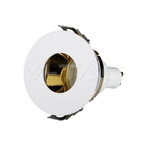 GU10 Отливка Кръг Бяло+Златно VT-873 - изглед 3 - rZ commerce GU10 Отливка Кръг Бяло+Златно VT-873 - изглед 3