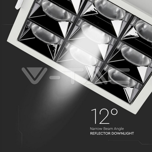 LED Луна SAMSUNG ЧИП - 36W Рефлектор UGR<19 12' 5700K - изглед 13 - rZ commerce LED Луна SAMSUNG ЧИП - 36W Рефлектор UGR<19 12' 5700K - изглед 13